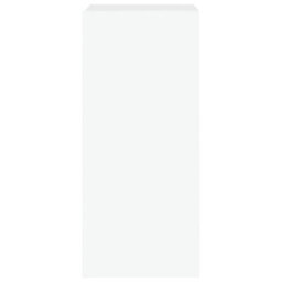 Berkfield Tv Wall Cabinet With Led Lights White 30.5X35X70 Cm - thumbnail 9