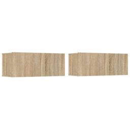 Vidaxl 6 Piece Tv Cabinet Set Sonoma Oak Engineered Wood - thumbnail 5