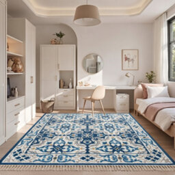 Moonlight Bedding Living Room Rugs Washable Area Rugs Non-Slip Low Pile Printed Rugs (Luna, 160X230Cm) - thumbnail 1