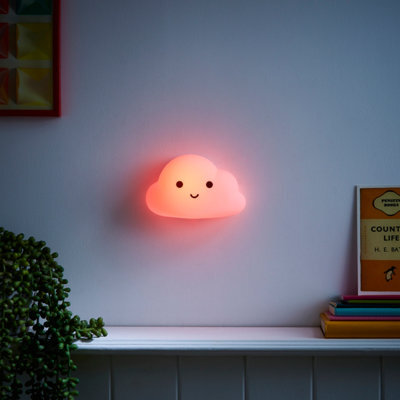Glow Lumi Multicoloured Cloud Integrated Led Night Light - image 1