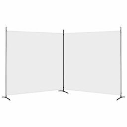 Walplus 2-Panel Room Divider White 348X180 Cm Fabric - thumbnail 4