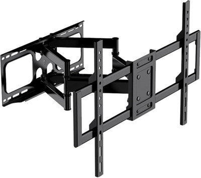 Futura Tv Wall Bracket Mount For 32-80 Inch Tvs, Tilt, Swivel & Rotation, Universal Flat & Curved Tvs, Vesa Max 600X400mm 70Kg Max - image 1