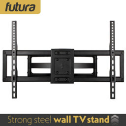 Futura Tv Wall Bracket Mount For 32-80 Inch Tvs, Tilt, Swivel & Rotation, Universal Flat & Curved Tvs, Vesa Max 600X400mm 70Kg Max - thumbnail 2