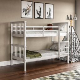 Lassic Vida Designs Milan White Bunk Bed
