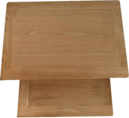 Home Furniture Group Oakcroft Swr4 Rustic Medium Wood Nest Of 2 Tables Space-Saving Living Room Set - thumbnail 4