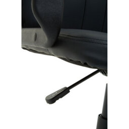 Orsina Comfortable Black Pu Home Office Chair, Ergonomic Work From Home Chair, Movable Ergonomic Chair For Office - thumbnail 9