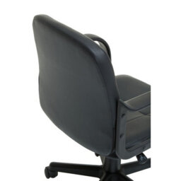 Orsina Comfortable Black Pu Home Office Chair, Ergonomic Work From Home Chair, Movable Ergonomic Chair For Office - thumbnail 8