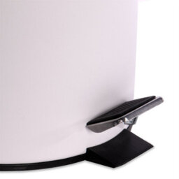 Bathroom Bin With Bamboo Lid 5L - M&w - thumbnail 3