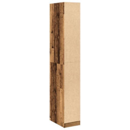 Berkfield Wardrobe Old Wood 30X50X200 Cm Engineered Wood - thumbnail 6