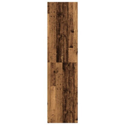 Berkfield Wardrobe Old Wood 30X50X200 Cm Engineered Wood - thumbnail 5
