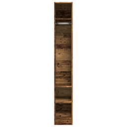 Berkfield Wardrobe Old Wood 30X50X200 Cm Engineered Wood - thumbnail 4