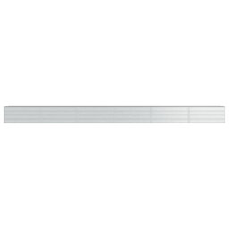 Berkfield Garden Raised Bed 600X80X45 Cm Galvanized Steel Silver - thumbnail 4