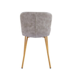Hallowood Furniture Newquay Oak Fixed Top Table 120Cm With 4 Taupe Leather Effect Chairs - thumbnail 9