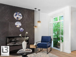Luminosa Lighting Luminosa Olaia Slim Pendant Ceiling Light Black, Amber 1Xgx53 3000K 660Lm - Uk Stock - thumbnail 2