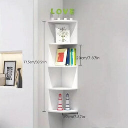 Wall Shelf Corner Floating Display Shelf - thumbnail 2