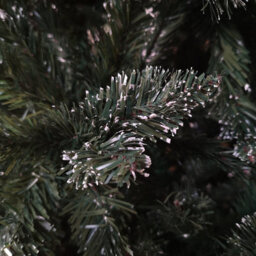 Samuel Alexander 8Ft (2.4M) Tall Rocky Mountain Pine Christmas Tree With 1769 Snow Tipped Branches & Pinecones - thumbnail 7