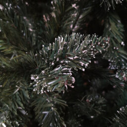 Samuel Alexander 8Ft (2.4M) Tall Rocky Mountain Pine Christmas Tree With 1769 Snow Tipped Branches & Pinecones - thumbnail 3