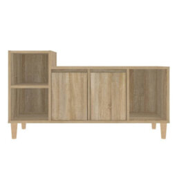 Walplus Tv Cabinet Sonoma Oak 100X35X55 Cm Engineered Wood - thumbnail 5