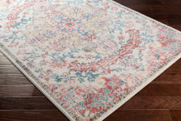 Livabliss Murat-Vintage Red Yellow Blue Traditional Boho Living Dining Bedroom Rug 200 X 275 Cm Easy Care, Non Shedding - thumbnail 6
