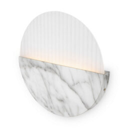 Luminosa Lighting Luminosa Jupiter Modern Integrated Led Wall Lamp Marble 3000K 200Lm White Shade - thumbnail 3