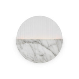 Luminosa Lighting Luminosa Jupiter Modern Integrated Led Wall Lamp Marble 3000K 200Lm White Shade