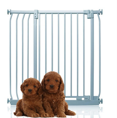 Bettacare Extra Tall Elite Dog Gate, 89Cm - 98Cm, Matt Grey, Extra Tall 96.8Cm In Height, Pressure Fit Pet Gate - image 1