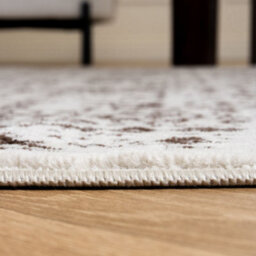 The Rugs Montana Cream And Brown Oriental Area Rug And Runner Soft Durable Pet Friendly Easy To Clean Living Room Bedroom 3716Crbw - thumbnail 5