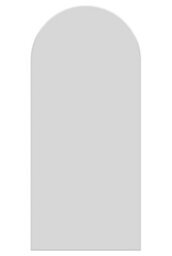 "Mirroroutlet The Arcus Frameless Arched Leaner Wall Mirror 74"" X 33"" (190Cm X 85Cm)" - thumbnail 3