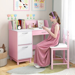 Gainoom Kids Study Desk & Chair Set Writing Table & Chair Set For 3+ Years Old Boys And Girls - thumbnail 3
