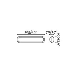 Luminosa Lighting Luminosa Tone Led Outdoor Wall Light White, Dark Grey Ip65 - thumbnail 3