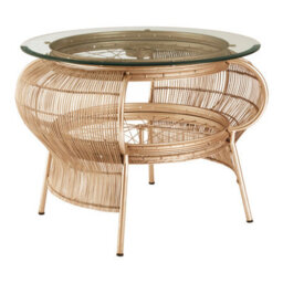 Orsina Mantis Champagne Gold Finish Table - thumbnail 2