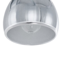 Luminosa Lighting Luminosa Modern Hanging Pendant Chrome 1 Light  With Metal Alloy Shade, E27 - thumbnail 3