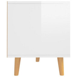 Berkfield Tv Cabinet High Gloss White 90X40X48.5 Cm Engineered Wood - thumbnail 6