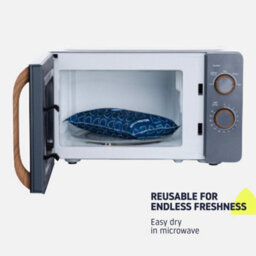 Hillington Reusable 1Kg Car Dehumidifier Bag With Anti Slip Dashboard Mat Moisture Absorber And Colour Changing Recharge Indicator - thumbnail 7