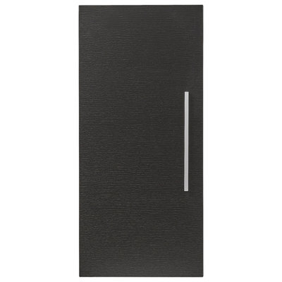 Wyld and Coco Black Wall-Mounted Bathroom Cabinet 88 X 40 X 35 Cm - Modern, Space-Saving Storage - image 1