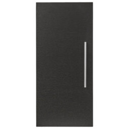 Wyld and Coco Black Wall-Mounted Bathroom Cabinet 88 X 40 X 35 Cm - Modern, Space-Saving Storage - thumbnail 1