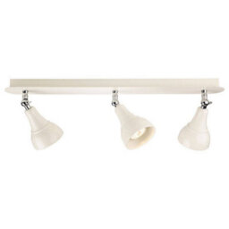 Luminosa Lighting Luminosa Country 3 Light Spotlight Bar Cream, Gu10