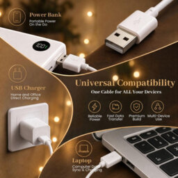 Amorly 6 Pack Fairy Lights Battery Operate,6.6 Ft Rechargeable Lights Modes, Bedroom, Living Room, Yard, Camping & Party Decor Warm White - thumbnail 2