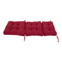 Darphe Dark Red Elongated Garden Floor-To-Ceiling High-Backed Chair Cushion, Adirondack Terrace Chair Cushion - thumbnail 2