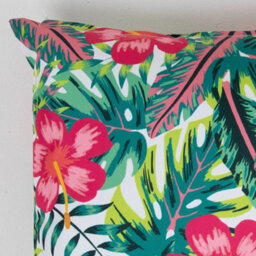 icon Indoor And Outdoor Waterproof Filled Cushion Set Of 4 Tropical Flower - thumbnail 5