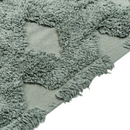 Beliani Rug Kars Green 160 X 230 Cm Cotton - thumbnail 4