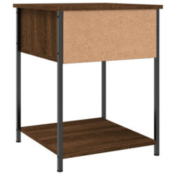 Berkfield Elegant Bedside Tables 2 Pcs Brown Oak 44X45X58 Cm Engineered Wood - thumbnail 9