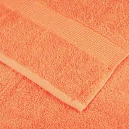 Berkfield Premium Towels Solund 4 Pcs Orange 100X200 Cm 600 Gsm - thumbnail 6