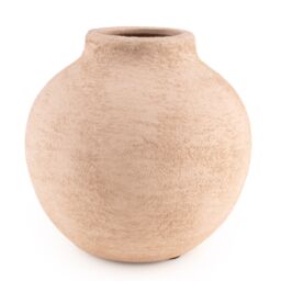 Candlelight Small Cream Matt Ceramic Plain Bud Vase, (H)10.3Cm - thumbnail 2