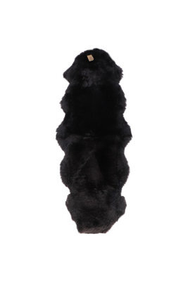 Fenland Sheepskin Fenland Indoor Double Australian Real Sheepskin Rug - Chocolate (180 Cm X 60 Cm) - image 1