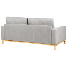 Beliani Living Room Set 5 Seater Siggard Fabric Grey - thumbnail 9