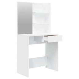 Walplus Dressing Table Set White 74.5X40X141 Cm - thumbnail 5