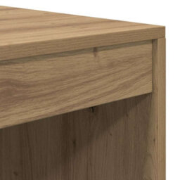 Berkfield Writing Desk Artisan Oak Engineered Wood 90 X 50 X 76 Cm - thumbnail 7
