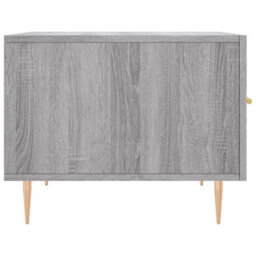 Berkfield Coffee Table Grey Sonoma 50X50X40 Cm Engineered Wood - thumbnail 7