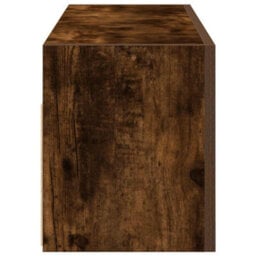Walplus Bathroom Wall Cabinet Smoked Oak 80X25X30 Cm Engineered Wood - thumbnail 7